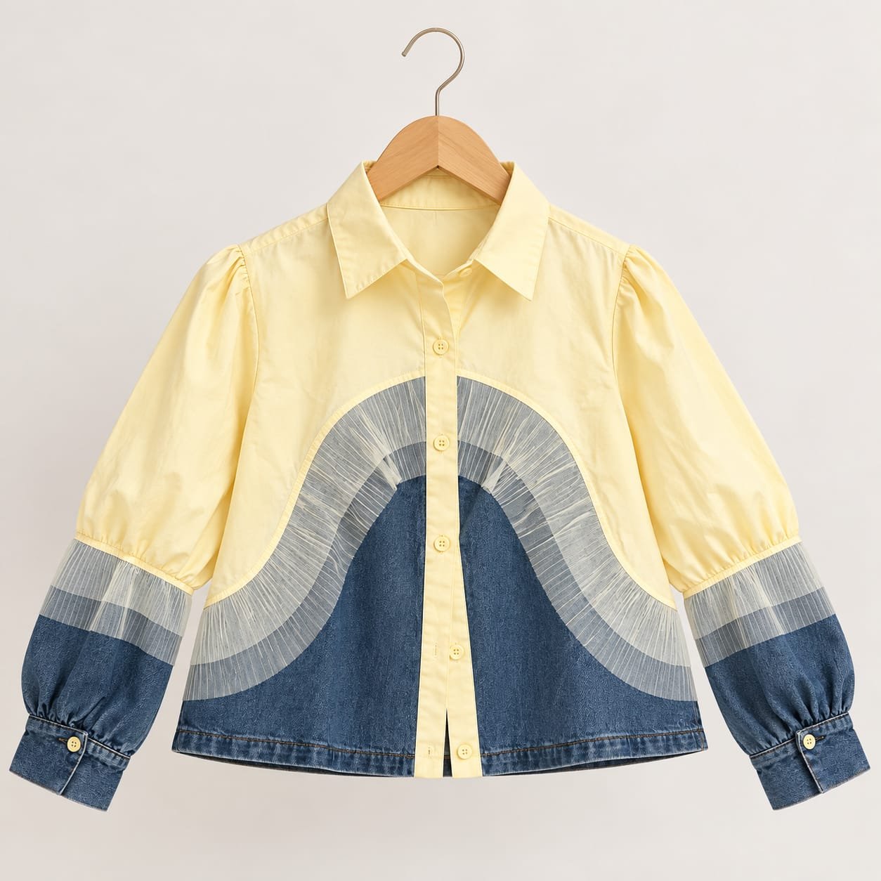 Yellow Ruffle Yellow Ruffle