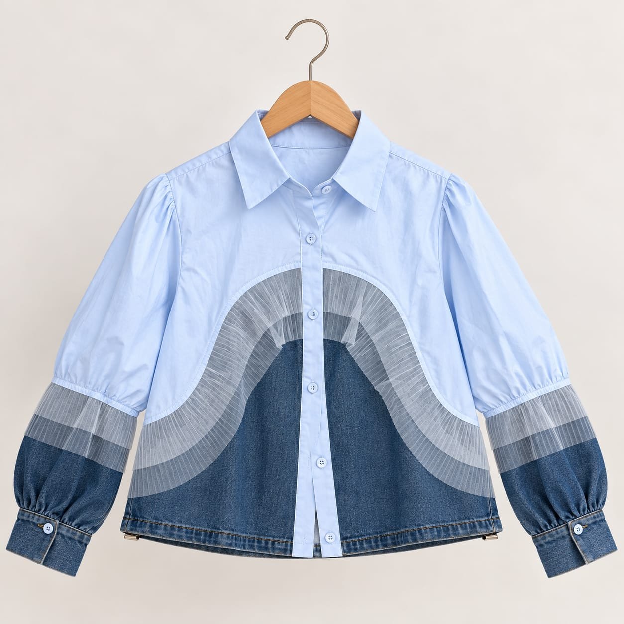 Blue Ruffle Blue Ruffle