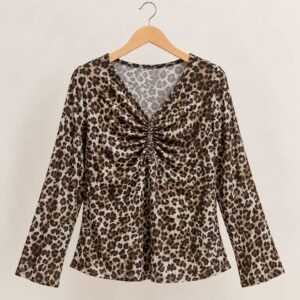 Brown Leopard Print
